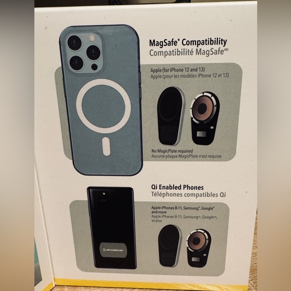 Magic Mount Wireless MagSafe Charging Mount Car Window Dash New In Box - Picture 3 of 6